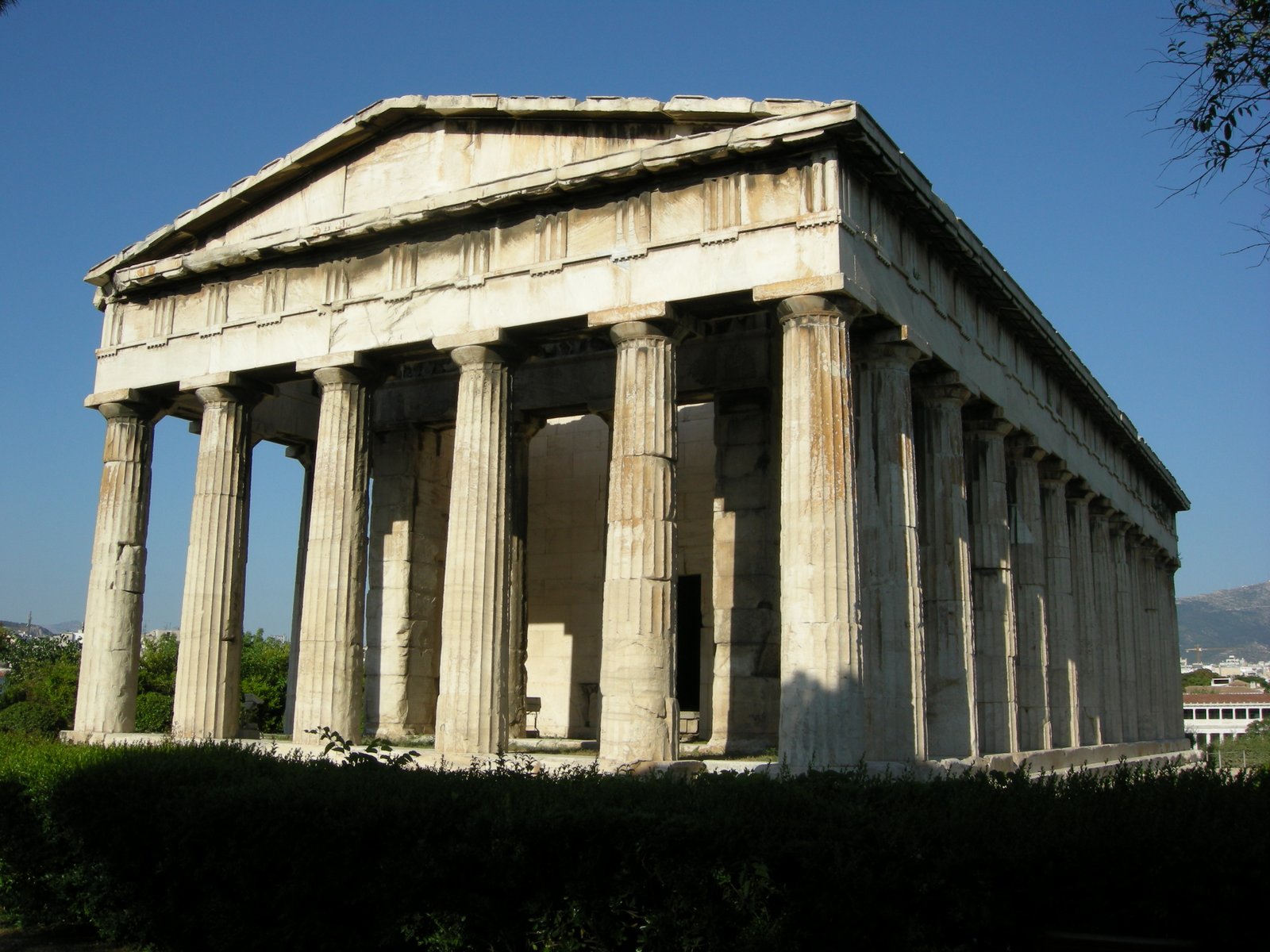 Temple of Hephaestus in Athens, Greece