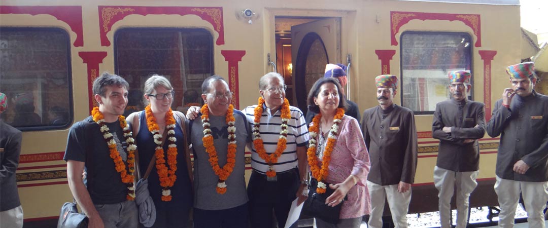 delhi welcome ceremony of palace on wheels itinerary