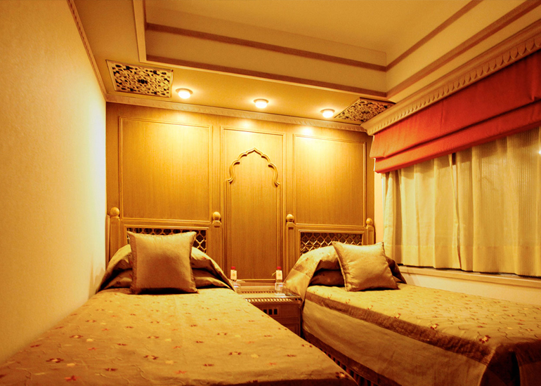 Cabin View of Palace on Wheels Train