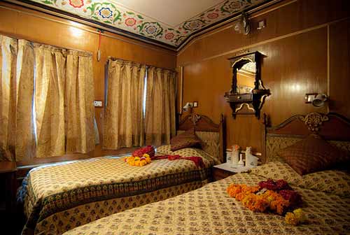 Palace on Wheels India - Bed Room