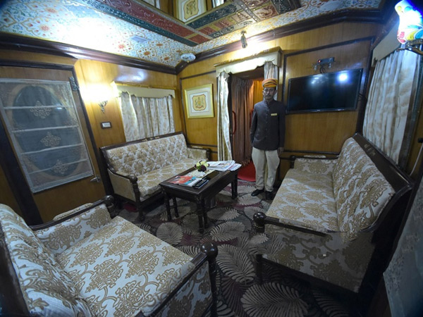 Palace on Wheels India - interior