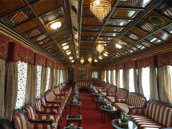 Palace on Wheels India - interior