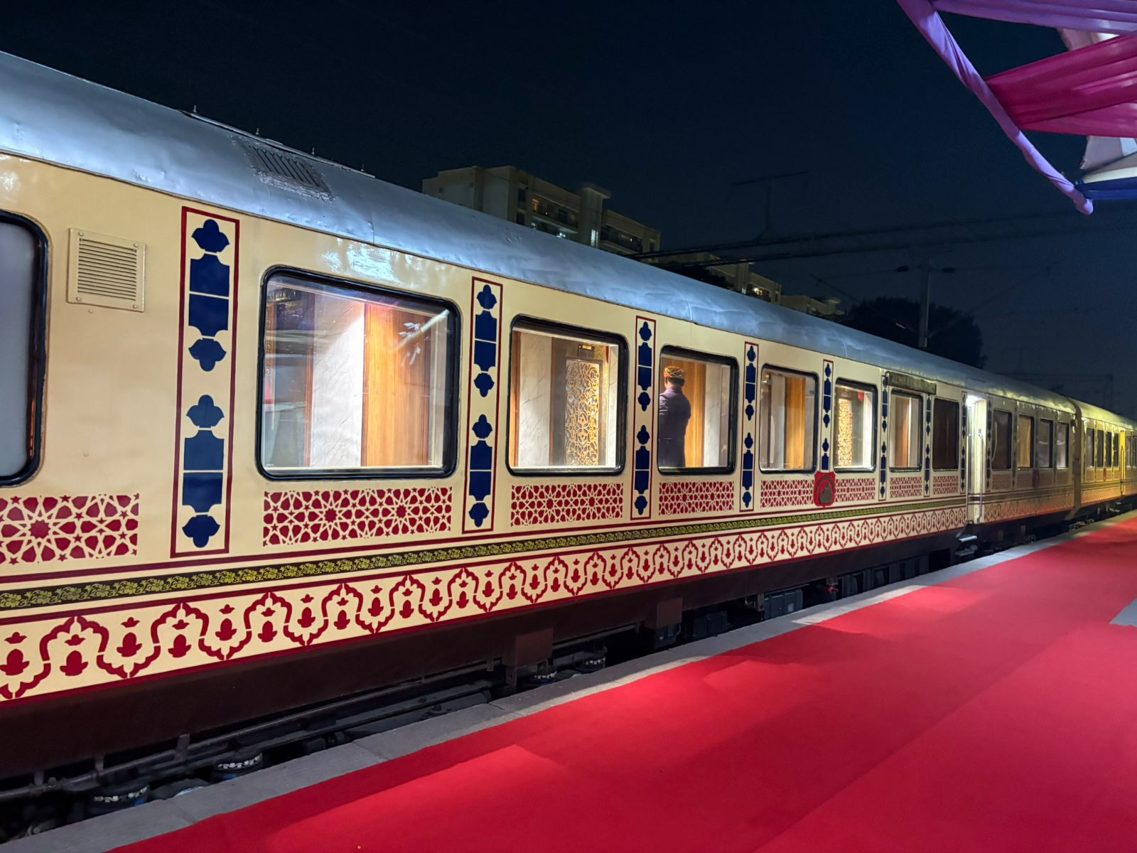 Season’s First Departure of Palace on Wheels
